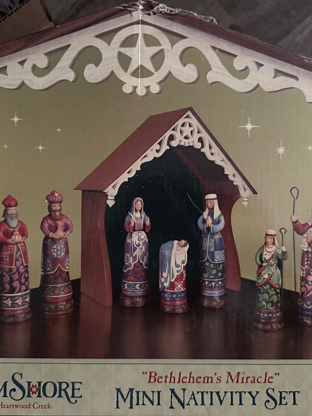 Jim Shore Bethleham’s Miracle mini nativity set